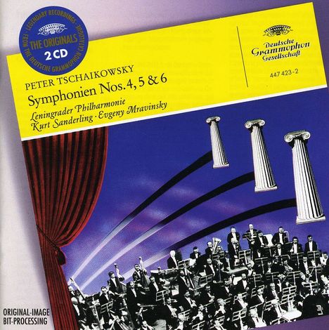 Peter Iljitsch Tschaikowsky (1840-1893): Symphonien Nr.4-6, 2 CDs