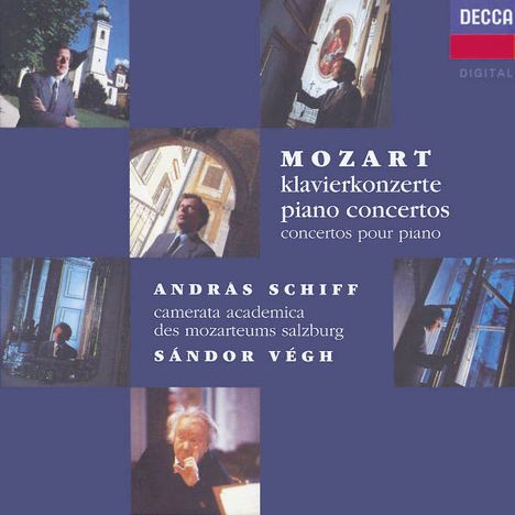 Wolfgang Amadeus Mozart (1756-1791): 21 Klavierkonzerte, 9 CDs
