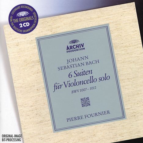 Johann Sebastian Bach (1685-1750): Cellosuiten BWV 1007-1012, 2 CDs