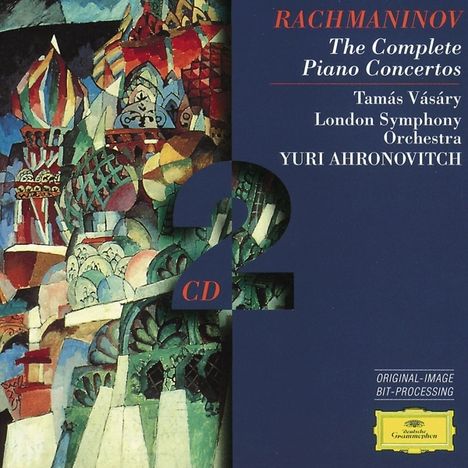 Sergej Rachmaninoff (1873-1943): Klavierkonzerte Nr.1-4, 2 CDs