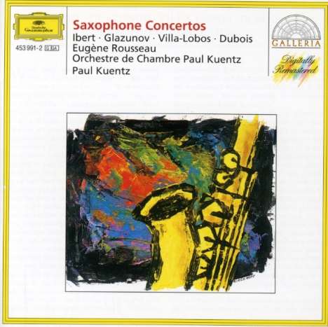 Eugene Rousseau spielt Saxophonkonzerte, CD