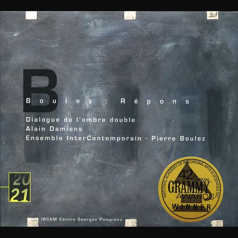 Pierre Boulez (1925-2016): Repons, CD