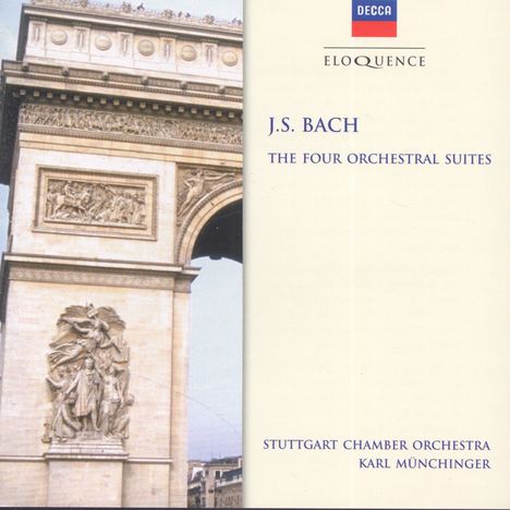 Johann Sebastian Bach (1685-1750): Orchestersuiten Nr.1-4, CD