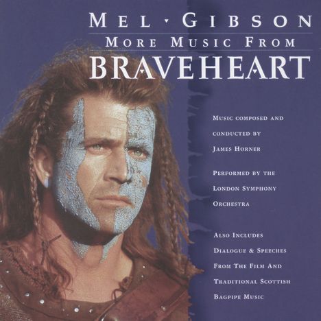 Filmmusik: Braveheart - More Music From Braveheart, CD