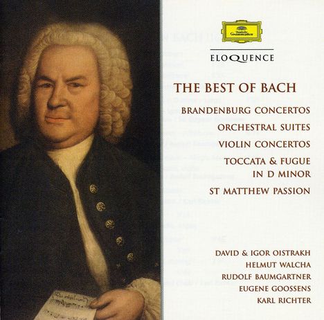 The Best of Bach, CD