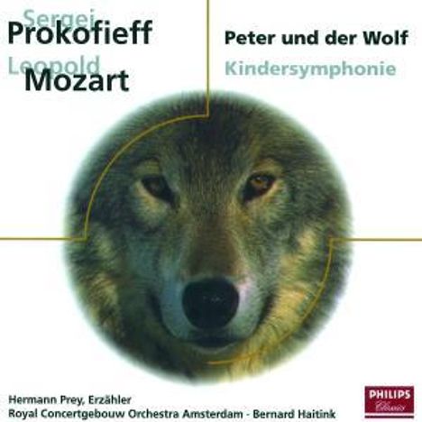 Serge Prokofieff (1891-1953): Peter und der Wolf op.67, CD