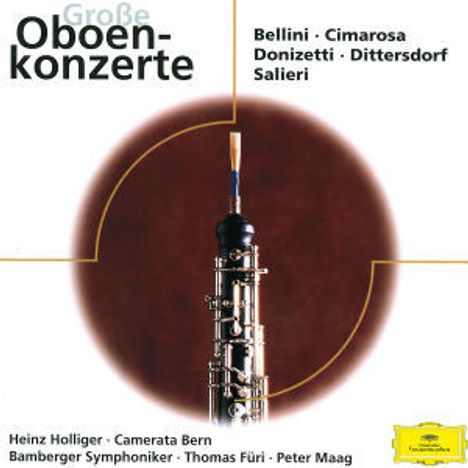 Heinz Holliger spielt virtuose Oboenkonzerte, CD