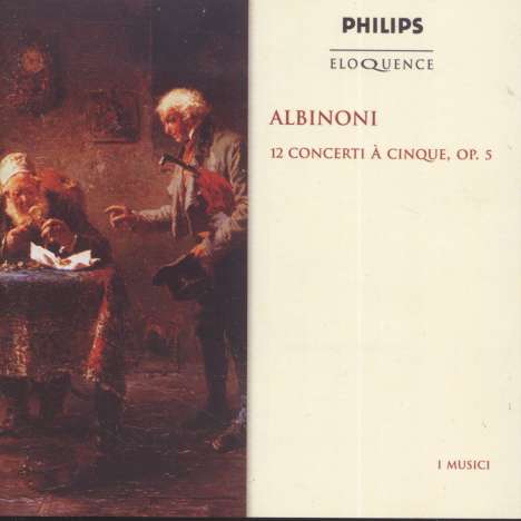 Tomaso Albinoni (1671-1751): Concerti op.5 Nr.1-12, CD