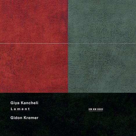 Giya Kancheli (1935-2019): Lament (Trauermusik im Gedenken an Luigi Nono), CD