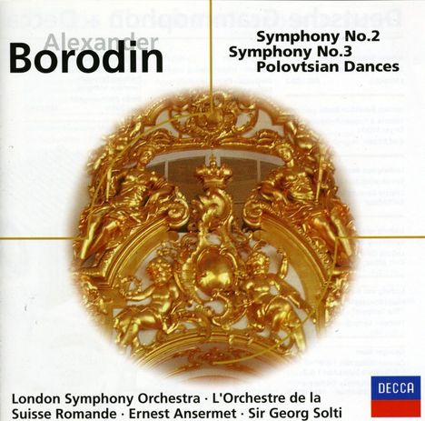 Alexander Borodin (1833-1887): Symphonien Nr.2 &amp; 3, CD