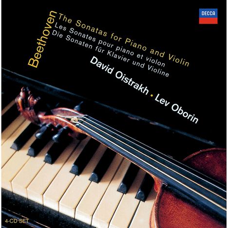 Ludwig van Beethoven (1770-1827): Violinsonaten Nr.1-10, 4 CDs