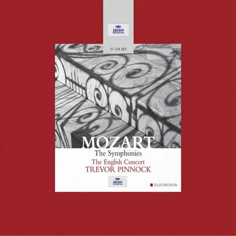 Wolfgang Amadeus Mozart (1756-1791): Symphonien Nr.1-41, 11 CDs