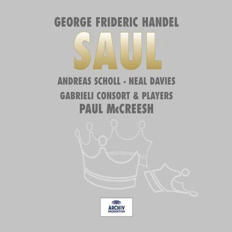 Georg Friedrich Händel (1685-1759): Saul, 3 CDs