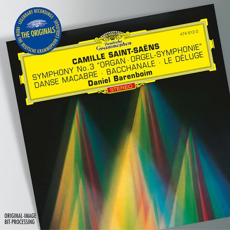 Camille Saint-Saens (1835-1921): Symphonie Nr.3 "Orgelsymphonie", CD