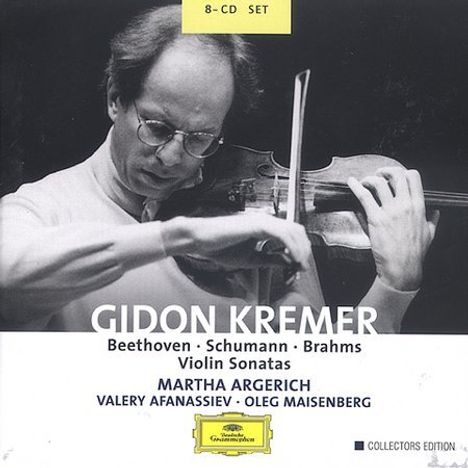 Gidon Kremer spielt Violinsonaten, 8 CDs