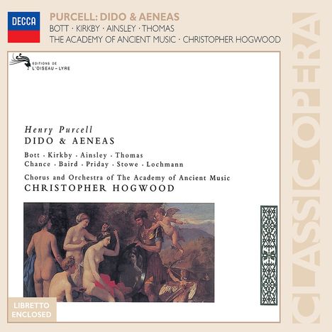 Henry Purcell (1659-1695): Dido &amp; Aeneas, CD