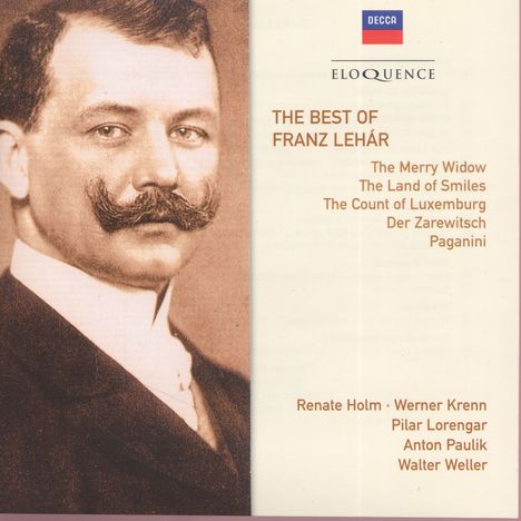Franz Lehar (1870-1948): Operettenquerschnitte - The Best of Franz Lehar, CD