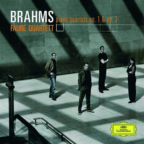 Johannes Brahms (1833-1897): Klavierquartette Nr.1 &amp; 3, CD