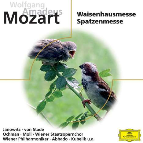 Wolfgang Amadeus Mozart (1756-1791): Messen KV 139 &amp; 220 (Waisenhausmesse &amp; Spatzenmesse), CD