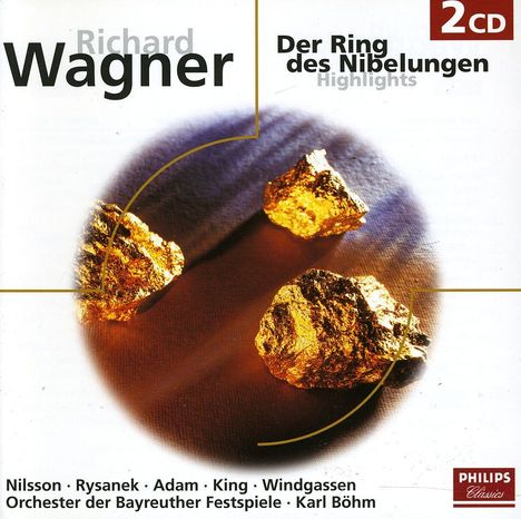 Richard Wagner (1813-1883): Der Ring des Nibelungen (Ausz.), 2 CDs