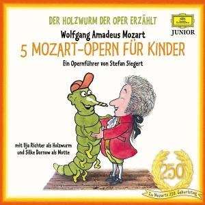 Der Holzwurm der Oper erzählt:5 Mozart-Opern für Kinder, 5 CDs