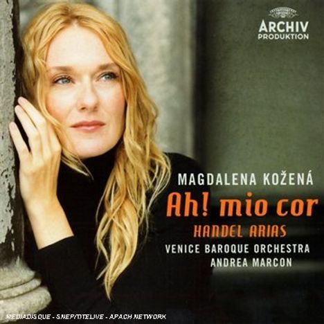 Magdalena Kozena - Ah mio cor (Händel-Arien), CD