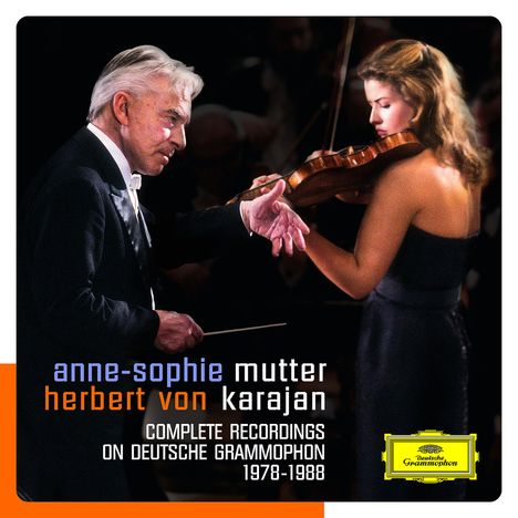 Mutter &amp; Karajan - Complete DG-Recordings 1978-1988, 5 CDs
