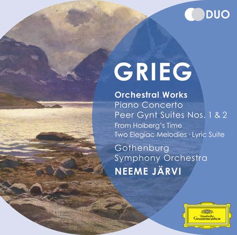 Edvard Grieg (1843-1907): Klavierkonzert op.16, 2 CDs