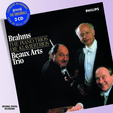Johannes Brahms (1833-1897): Klaviertrios Nr.1-4, 2 CDs