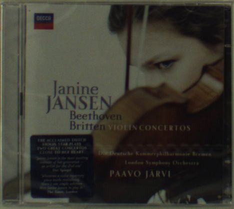 Janine Jansen (geb. 1978): Beethoven &.. -Cd+Dvd-, 2 CDs