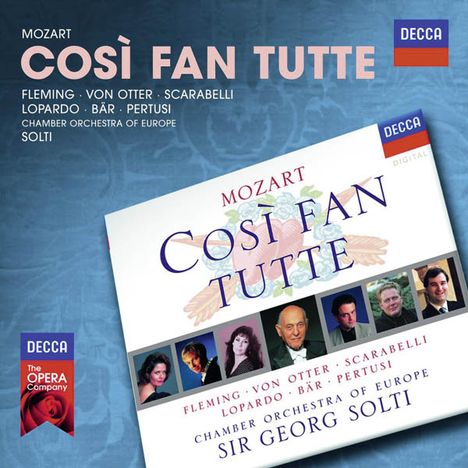 Wolfgang Amadeus Mozart (1756-1791): Cosi fan tutte, 3 CDs