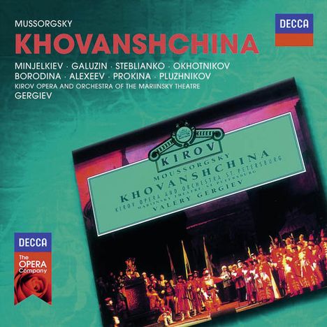 Modest Mussorgsky (1839-1881): Chowanschtschina, 3 CDs