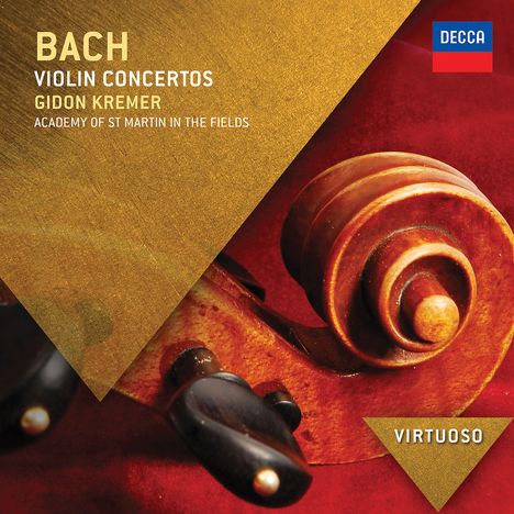 Johann Sebastian Bach (1685-1750): Violinkonzerte BWV 1041-1043, CD