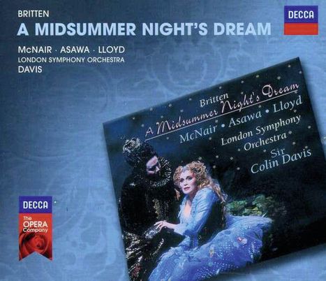 Benjamin Britten (1913-1976): A Midsummernight's Dream op.64, 2 CDs