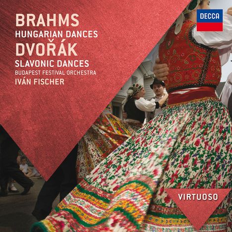 Johannes Brahms (1833-1897): Ungarische Tänze Nr.1-3,5-8,10,17-21, CD