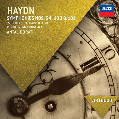 Joseph Haydn (1732-1809): Symphonien Nr.94,100,101, CD