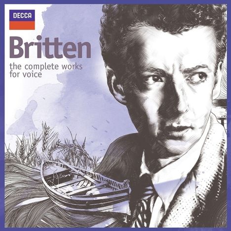 Benjamin Britten (1913-1976): Benjamin Britten  - The Complete Works for Voice, 16 CDs