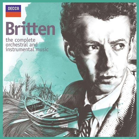 Benjamin Britten (1913-1976): Benjamin Britten  - The Complete Orchestral &amp; Instrumental Music, 13 CDs
