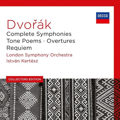 Antonin Dvorak (1841-1904): Symphonien Nr.1-9, 9 CDs