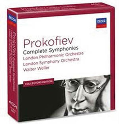 Serge Prokofieff (1891-1953): Symphonien Nr.1-7, 4 CDs