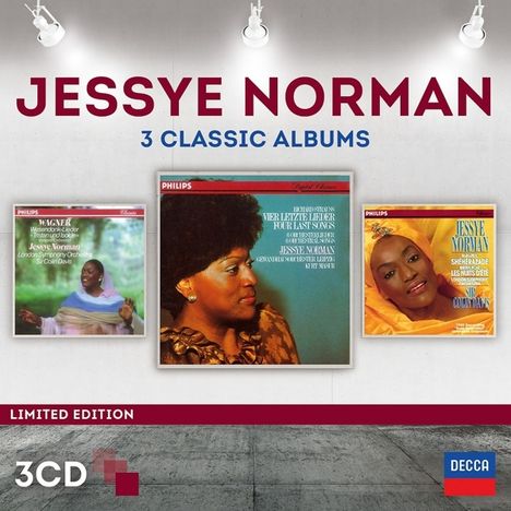 Jessye Norman - 3 Classic Albums, 3 CDs
