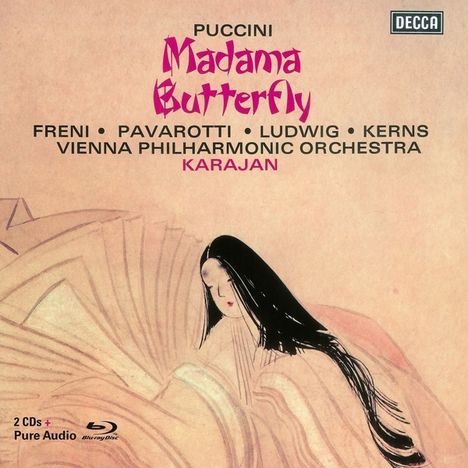 Giacomo Puccini (1858-1924): Madama Butterfly (Deluxe-Ausgabe mit Blu-ray Audio), 1 Blu-ray Audio und 2 CDs