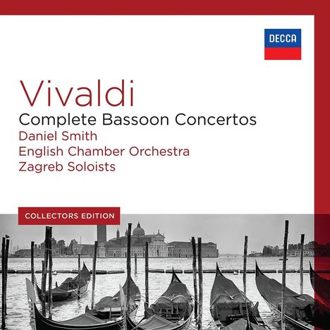 Antonio Vivaldi (1678-1741): Die 37 Fagottkonzerte, 5 CDs