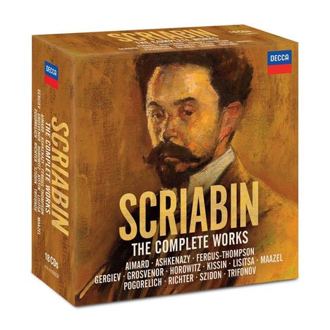 Alexander Scriabin (1872-1915): Sämtliche Werke, 18 CDs