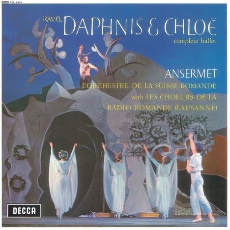 Maurice Ravel (1875-1937): Daphnis et Chloe (Ges.-Aufn.) (180g), LP