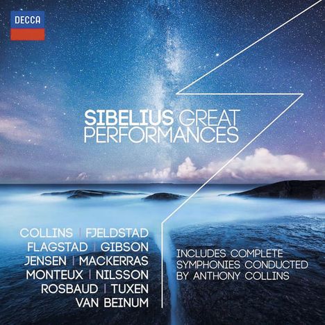 Jean Sibelius (1865-1957): Great Performances, 11 CDs