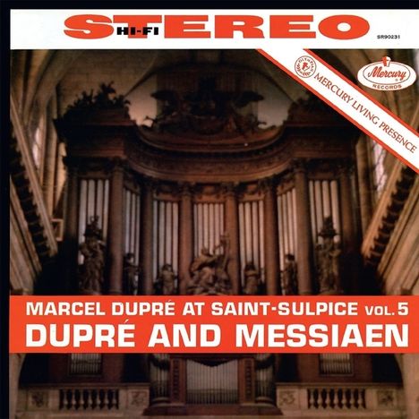 Marcel Dupre at Saint Sulpice Vol.5, CD