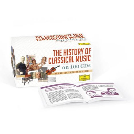 A History of Classical Music - From Gregorian Chant to Gorecki, 100 CDs