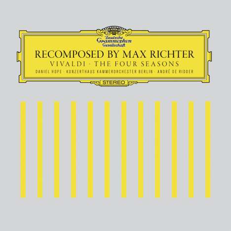 Antonio Vivaldi (1678-1741): Concerti op.8 Nr.1-4 "Die vier Jahreszeiten" (Recomposed by Max Richter) (Deluxe-Edition mit DVD), 1 CD und 1 DVD