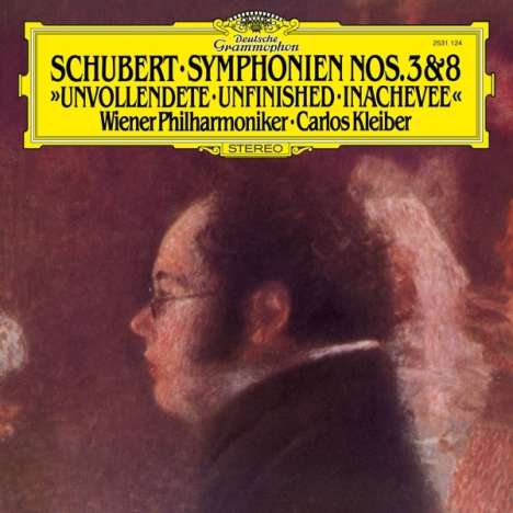 Franz Schubert (1797-1828): Symphonien Nr.3 &amp; Nr.8 "Unvollendete" (180g), LP